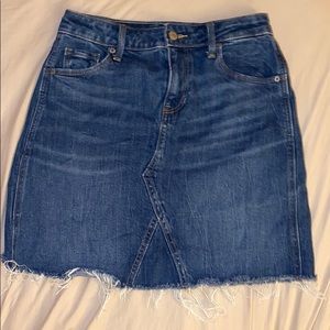 Super cute cut off jean skirt